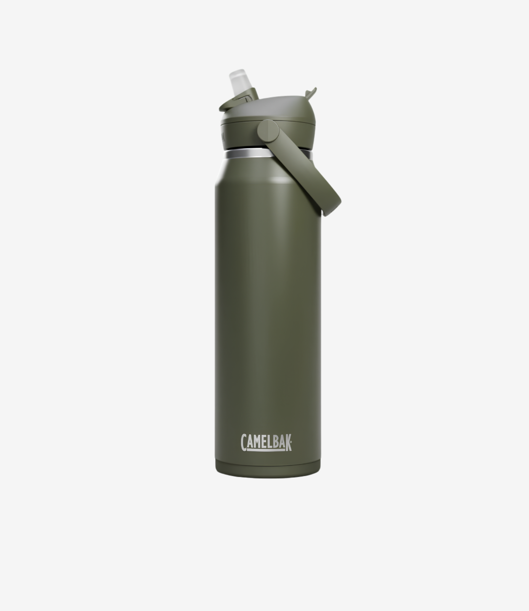 Thrive Flip Pipetli Matara .95L/32oz | HAKİ