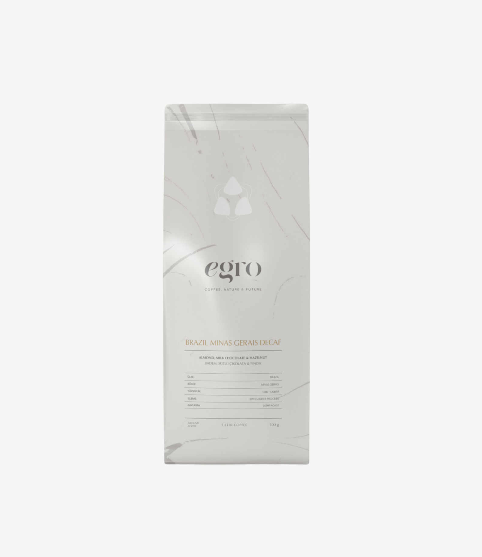 Brazil, Minas Gerais Decaf 500 gr