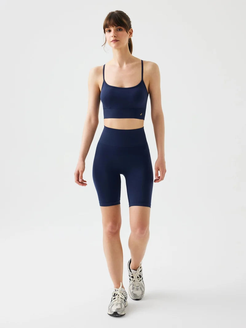 Vella İp Askılı Konfor Sport Bra | Lacivert