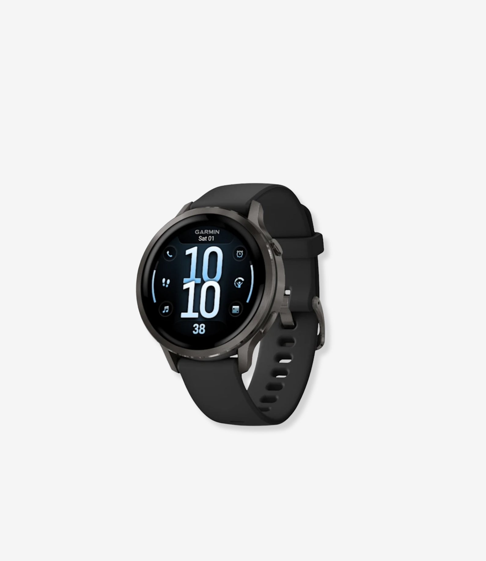 Venu 4 - 41 mm | Siyah Silikon Kayışlı