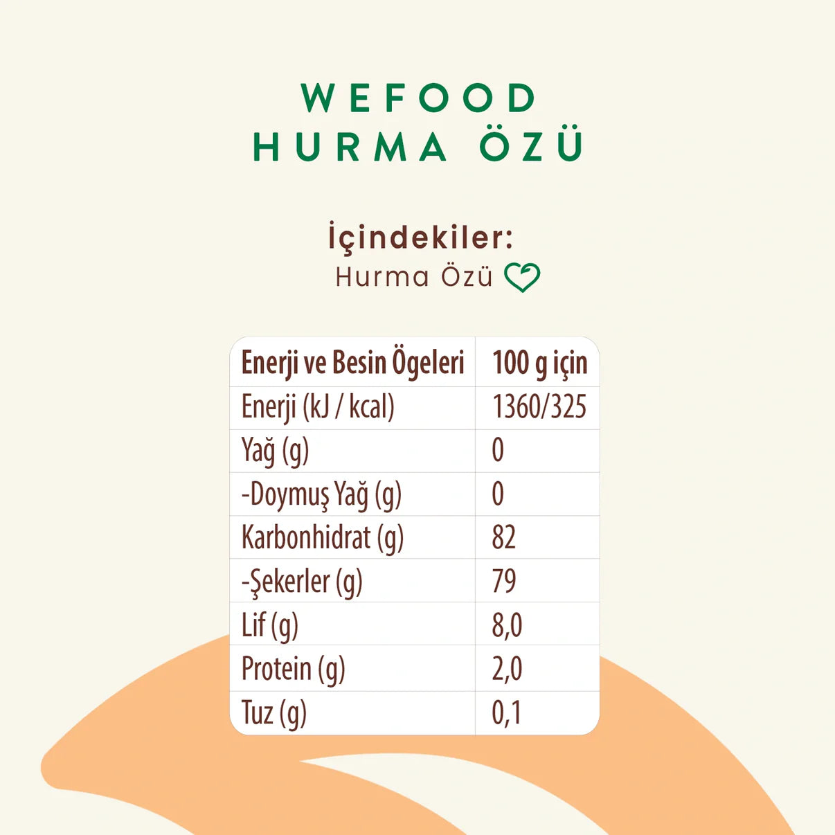 2'li Hurma Özü 315 gr (Soğuk Sıkım)