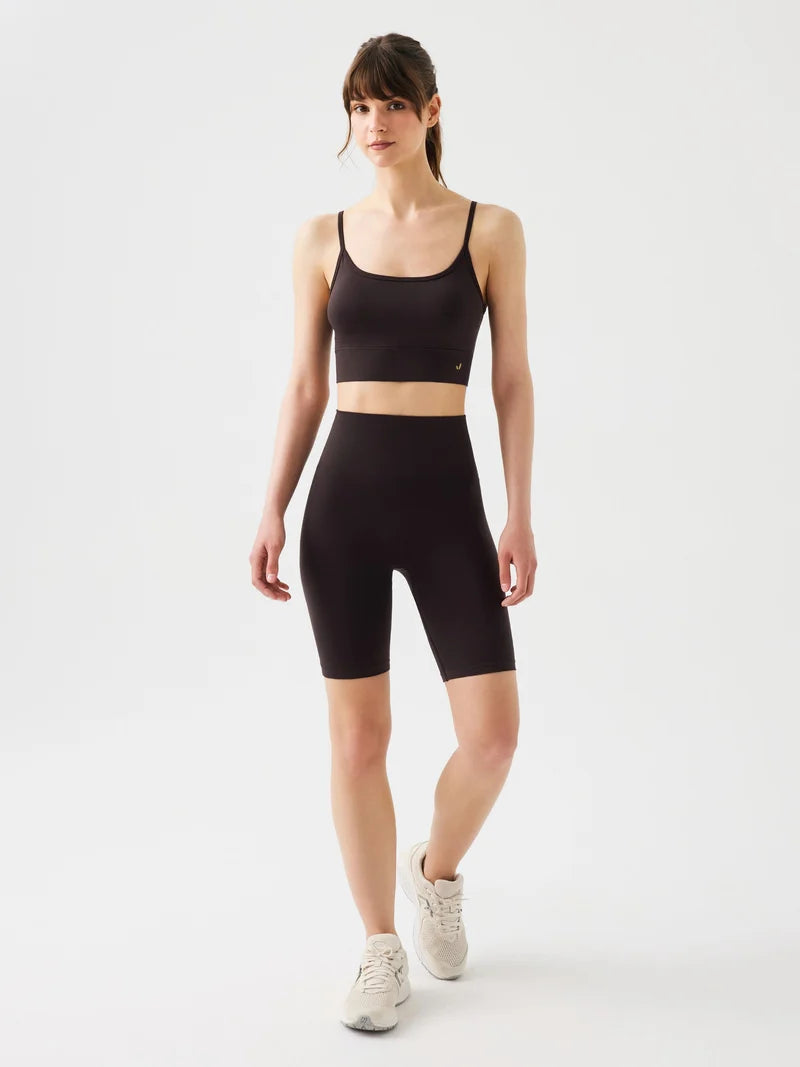 Vella İp Askılı Konfor Sport Bra | Acı Kahve
