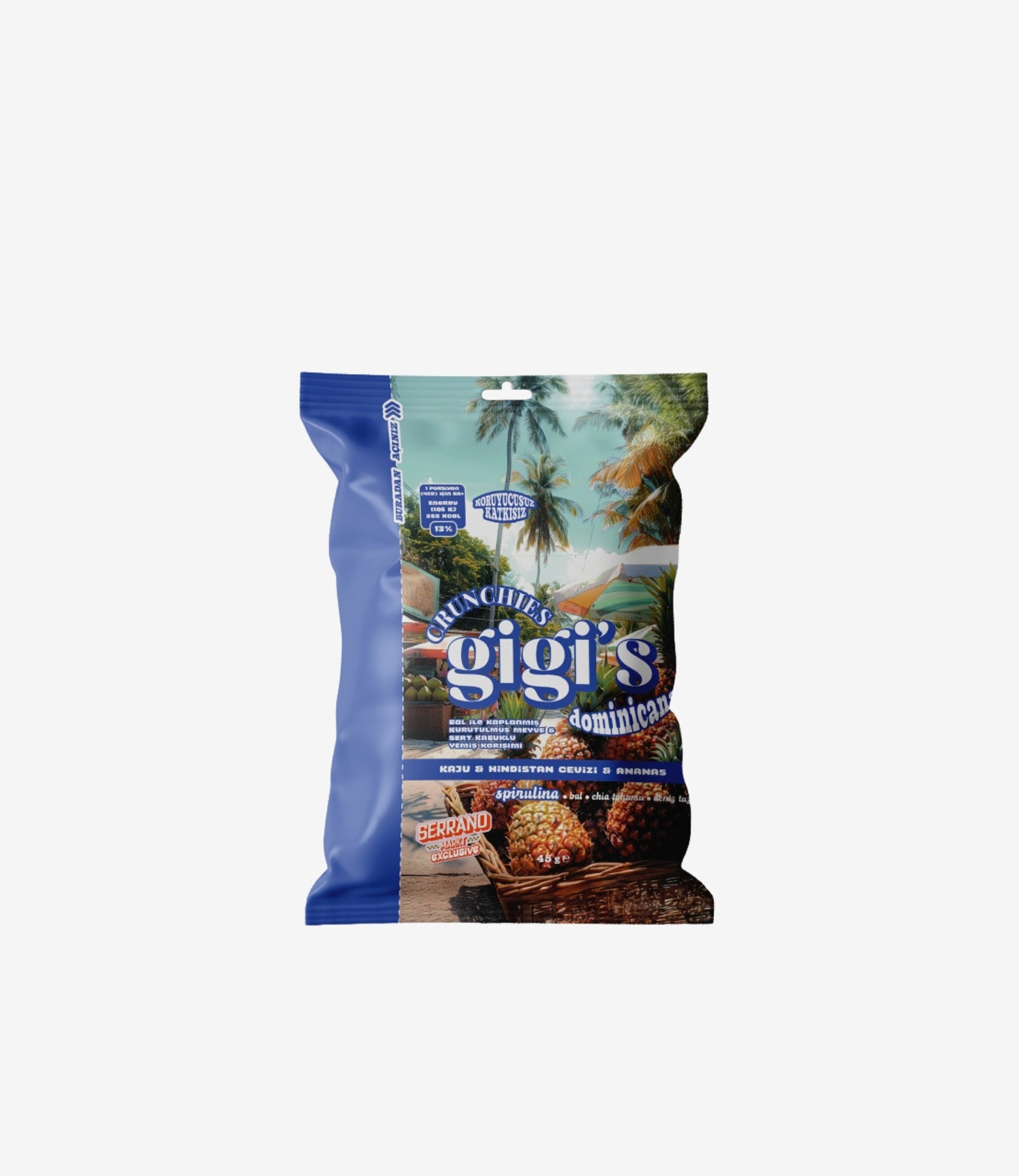 4'lu Crunchies Dominicana 45 gr