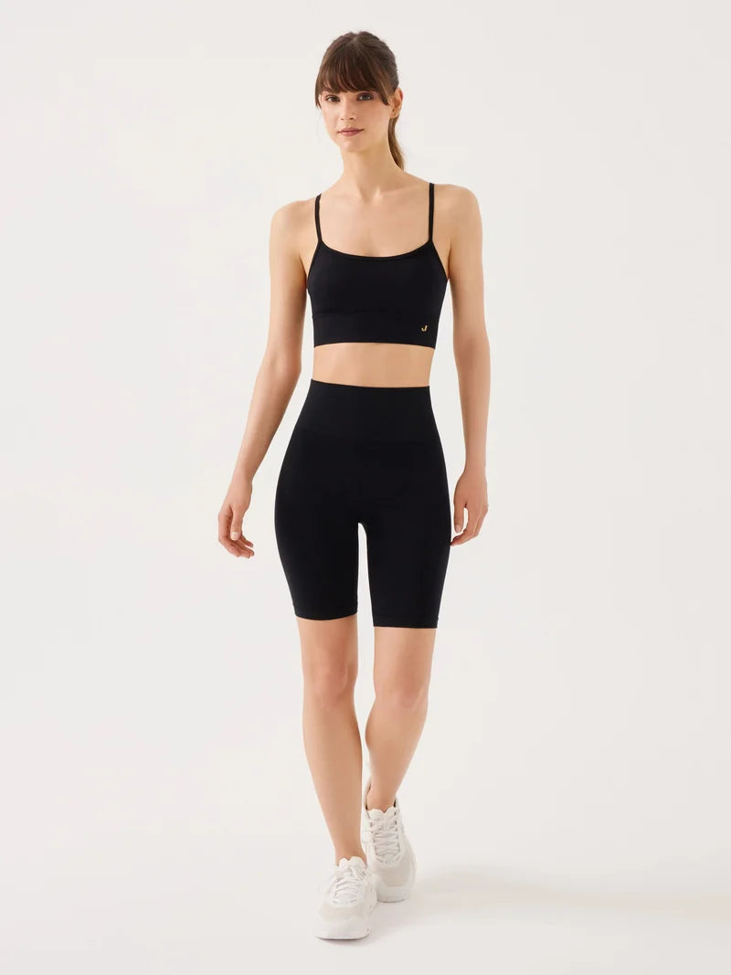 Vella İp Askılı Konfor Sport Bra | Siyah