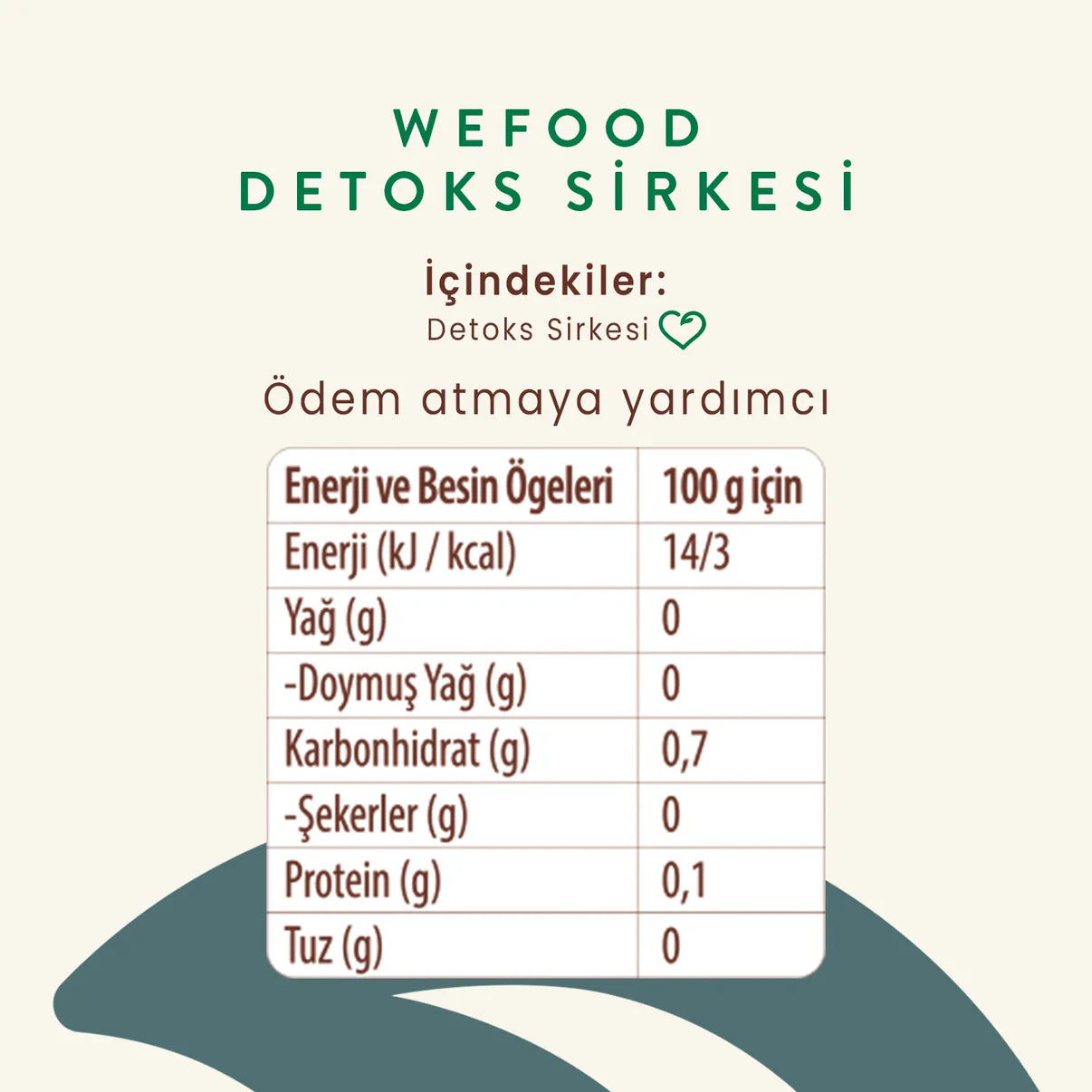 2'li Detoks Sirkesi 250 ml