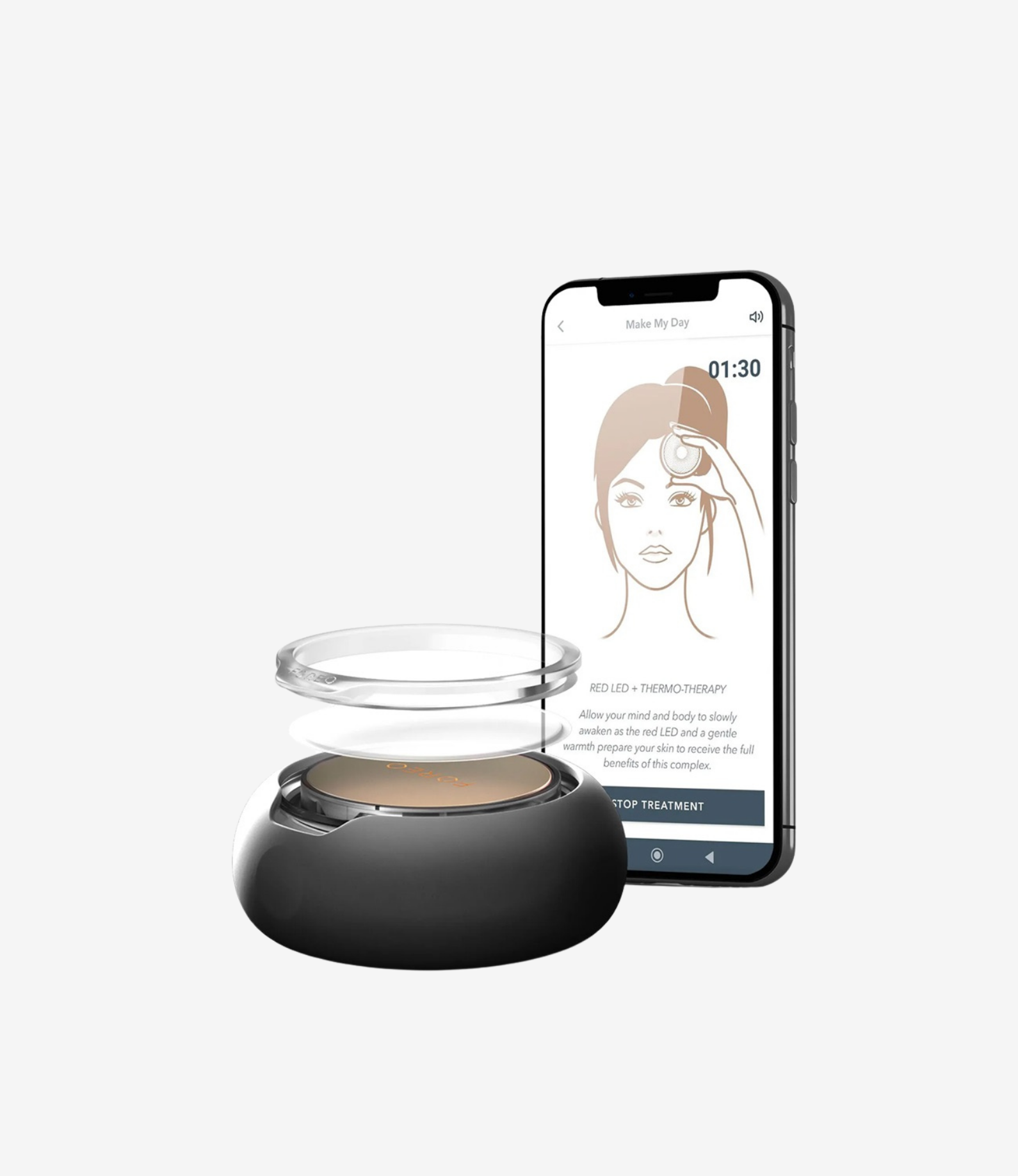 UFO™ 2 Power Maske Ve Işık Terapi Cihazı Black