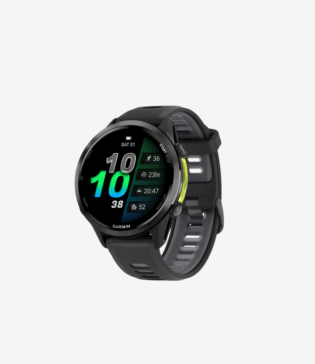 Forerunner 970 - Karbon Gri DLC Titanyum Siyah | Gri