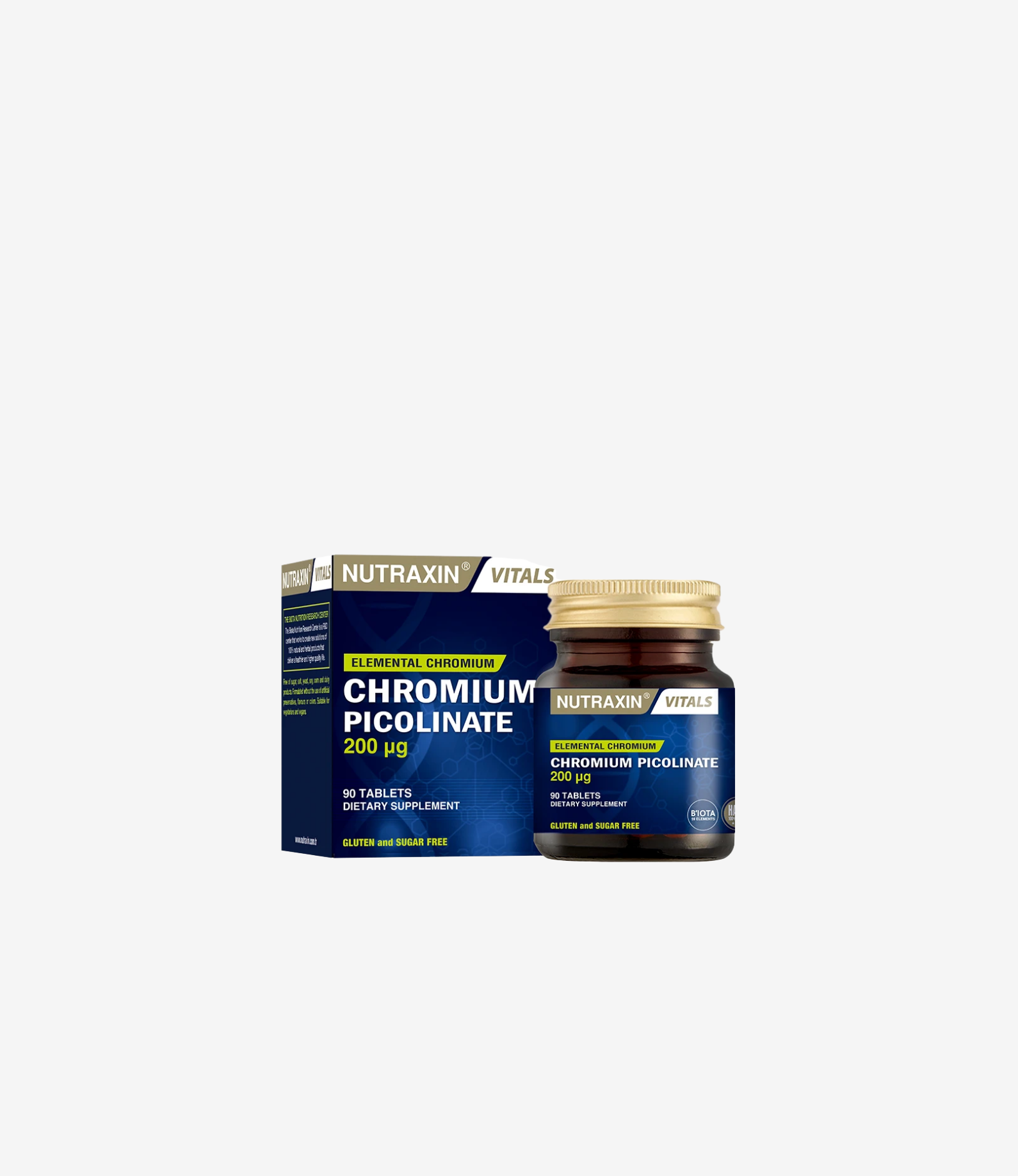 Chromium Picolinate - Krom Takviyesi 90 Tablet