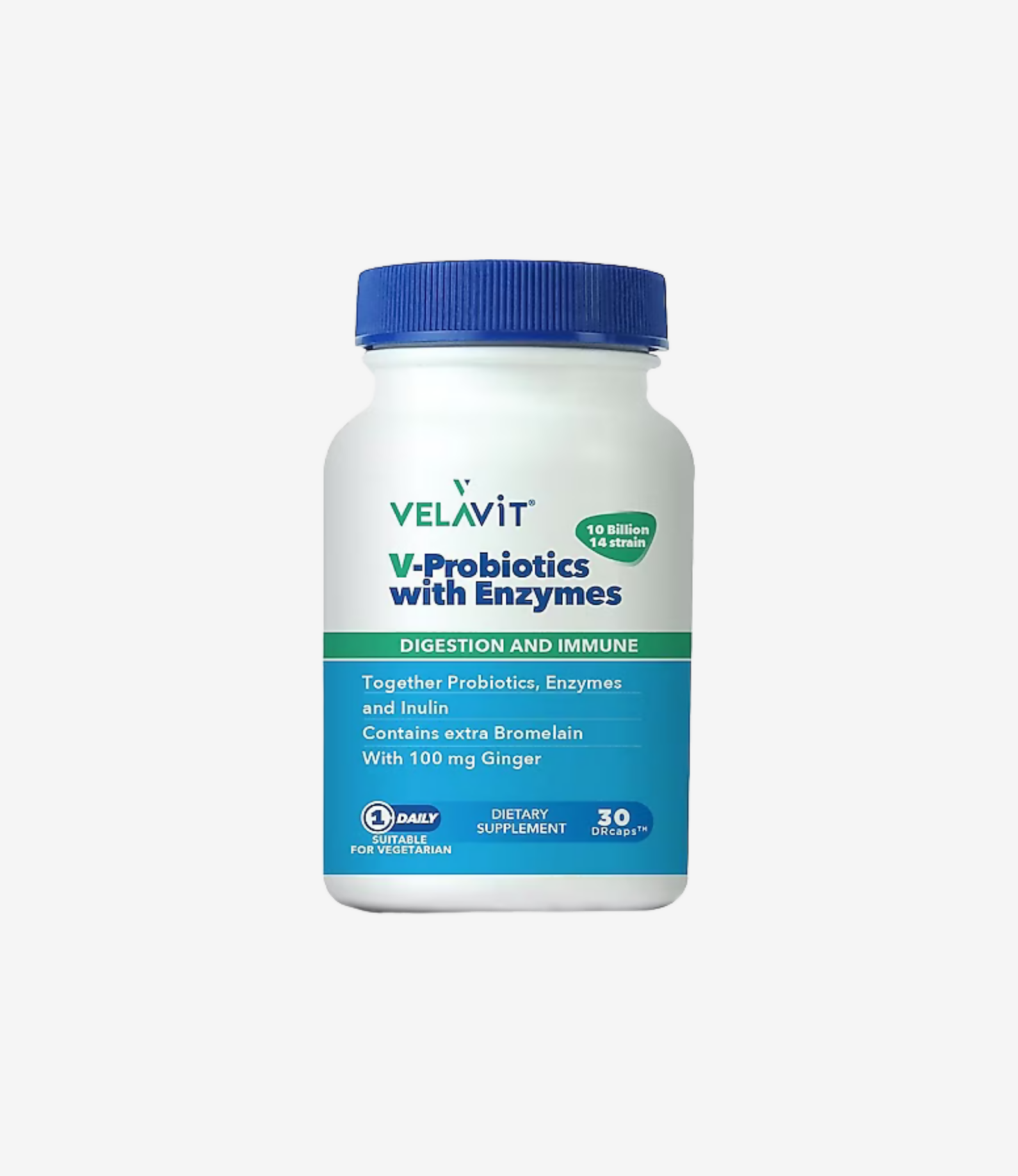 V-Probiotics with Enzymes DRcaps 30 Kapsül