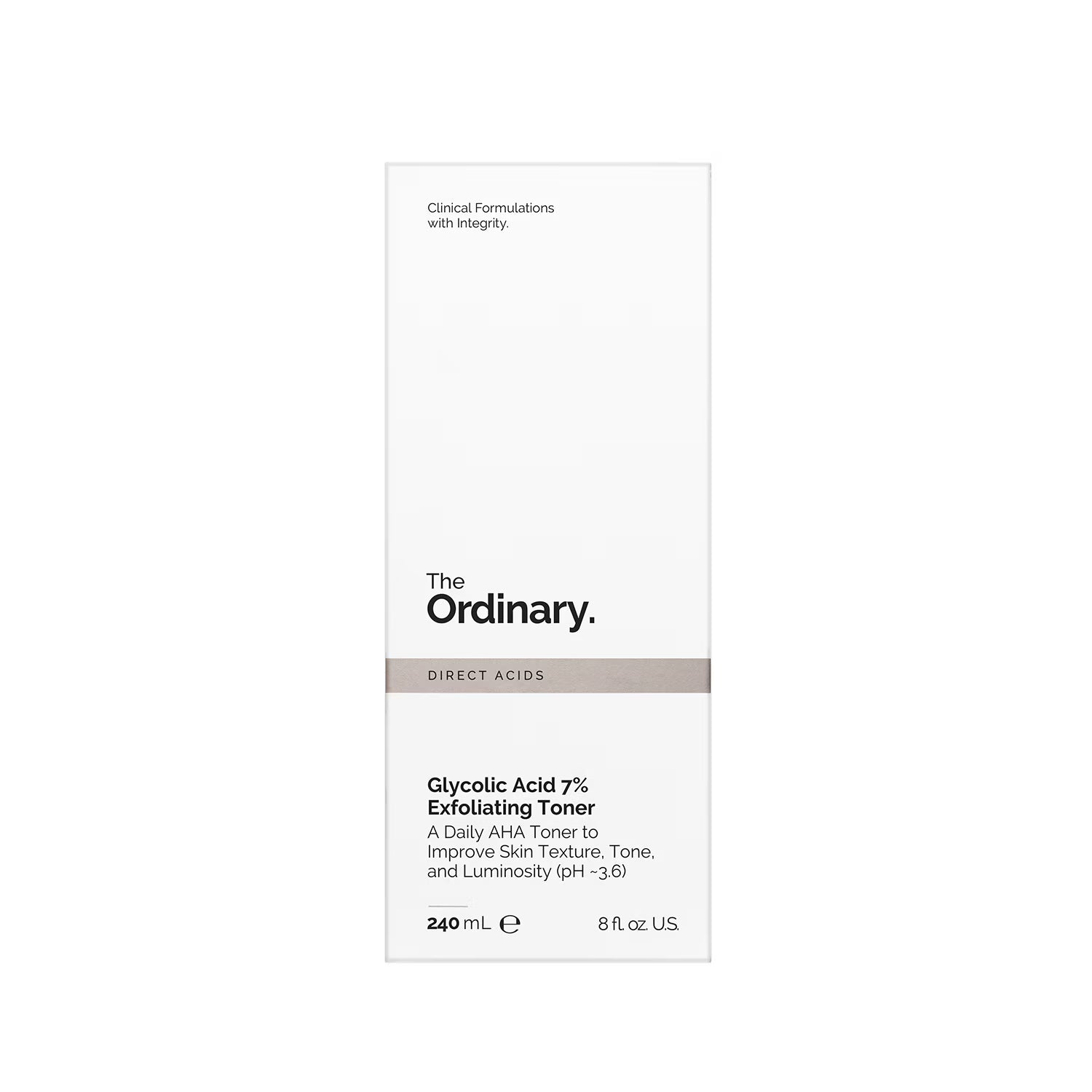 Glycolic Acid 7% Exfoliating Toner - Aydınlatmaya ve Pürüzsüzleştirmeye Yardımcı 240 ml