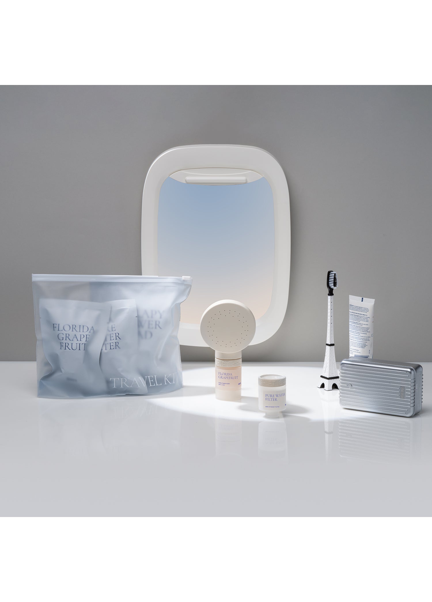 Duş Başlığı Aromaterapi Kapsülü ve Filtre Banyo Aksesuarı Seyahat Kiti