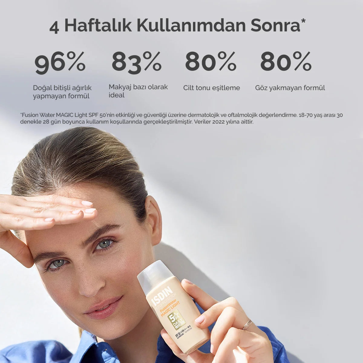 Fotoprotector Fusion Water Magic Color Light Spf50 50 ml