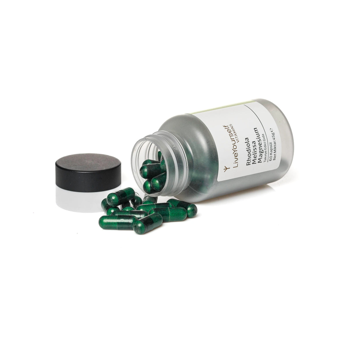 Rhodiola Melissa Magnesium Takviye Edici Gıda