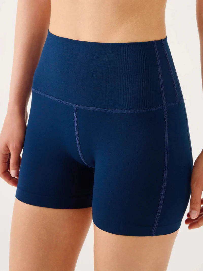 Jerf Aruba Toparlayıcı Mini Şort, Lacivert