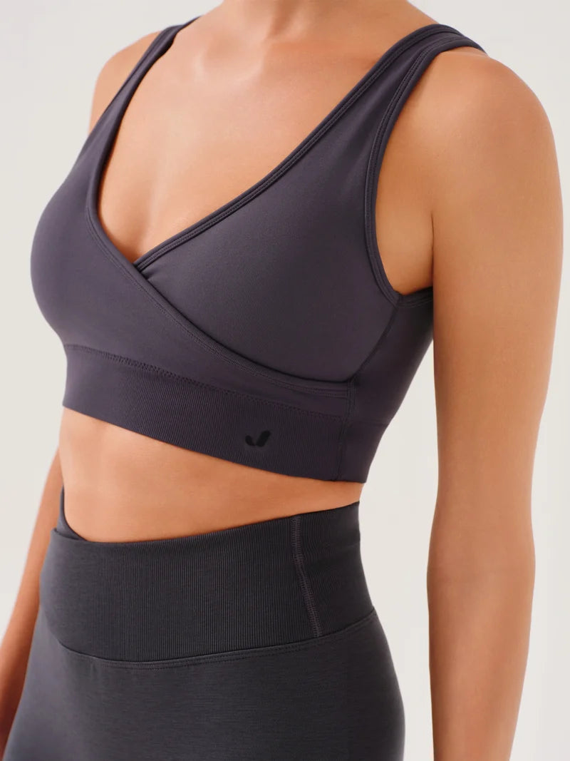 Jerf Motion Çapraz Askılı Bra | Carbon