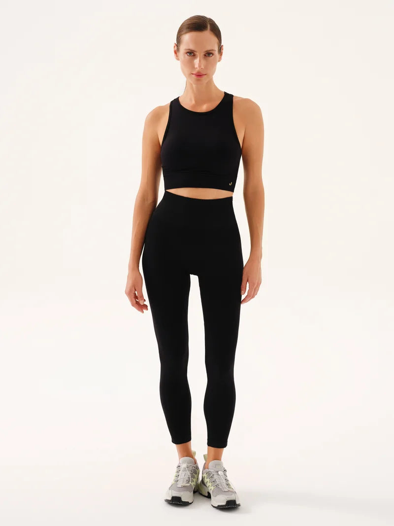 Vella Racerback Konfor Sport Bra | Siyah