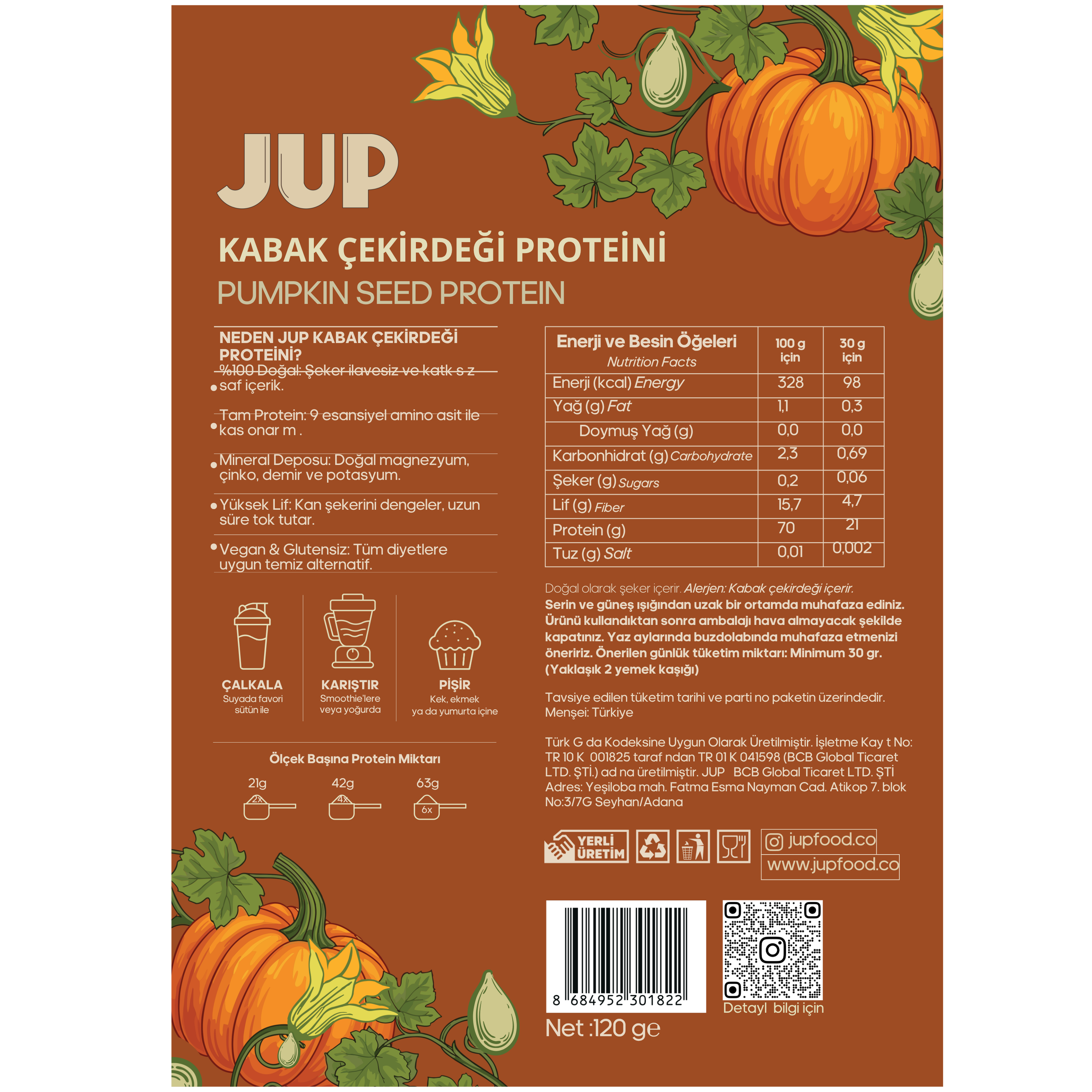 Jup Kabak Çekirdeği Proteini