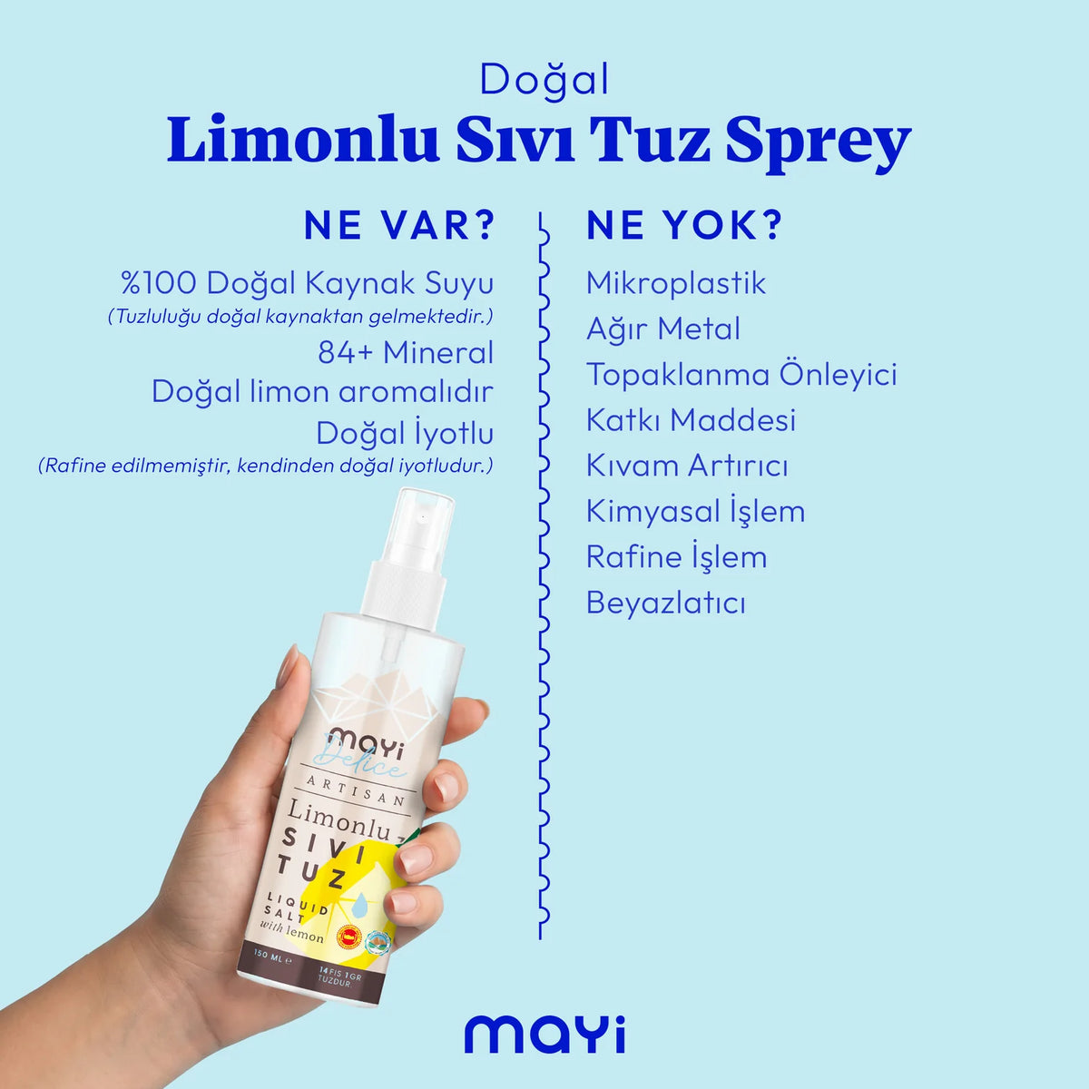 Artisan Limonlu Sıvı Tuz 150 ml