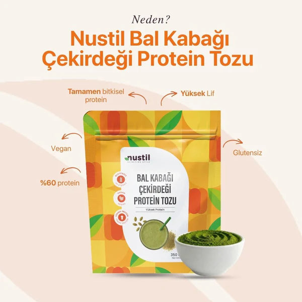 Bal Kabağı Çekirdeği Proteini Tozu 350g