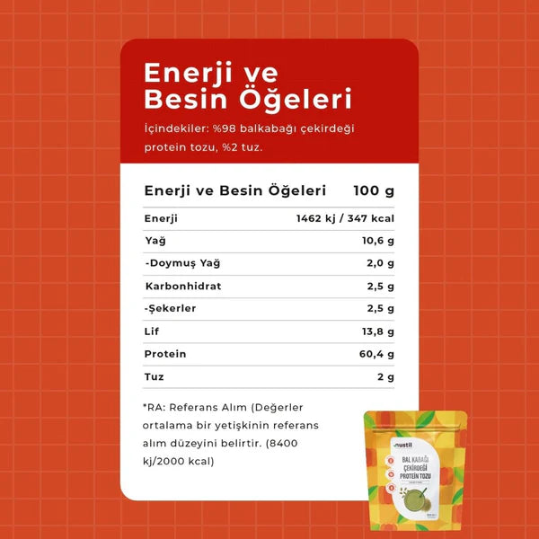 Bal Kabağı Çekirdeği Proteini Tozu 350g