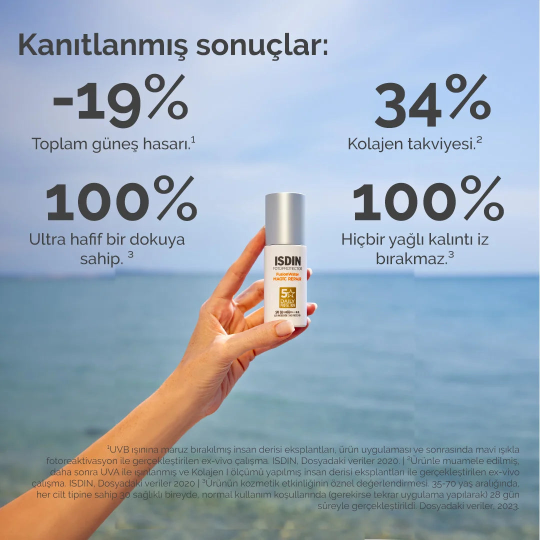 Fotoprotector Fusion Water Magic Repair Spf50 50 ml