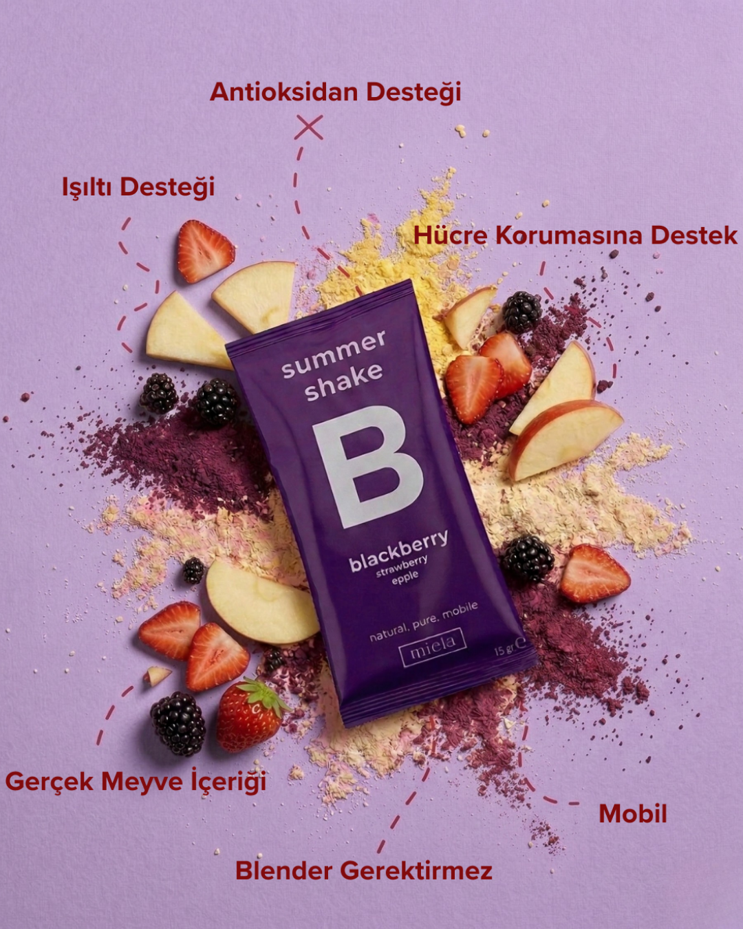 Summer Shake | 10'lu Blackberry & Bottle