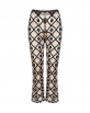 HIP+HAPPEN Rosalia Dantel Krem Pantalon