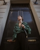 CHARM BY ARIN Black Pleated Pants