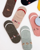 FUNDAZE Tabby Cat Babet Çorap
