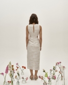 HIP+HAPPEN Angelina Krem Elbise