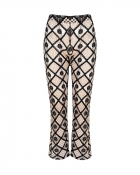 HIP+HAPPEN Rosalia Dantel Krem Pantalon