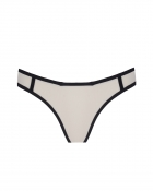 Y.ORSTRULY Allyors Zipper Bikini Altı-Vanilla