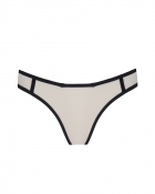 Y.ORSTRULY Allyors Zipper Bikini Altı-Vanilla