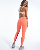 Y.ORSTRULY Corsage Leggings-Peach