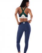Y.ORSTRULY Corsage Leggings-Indigo