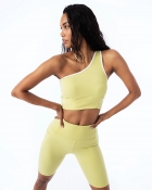 Y.ORSTRULY SS Crop Top- Lime