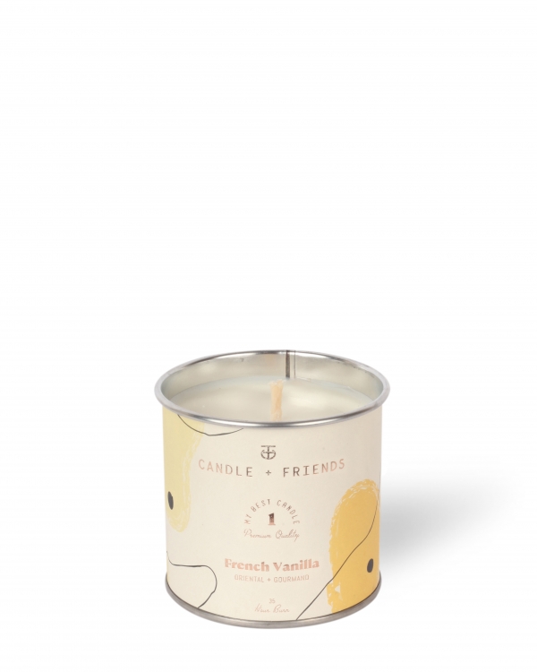 CANDLE+FRIENDS No.1 French Vanilla Teneke Mum