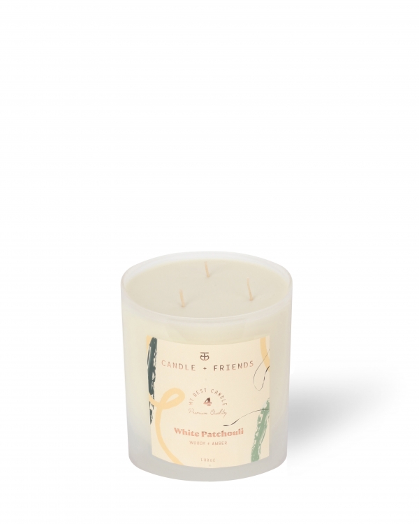 CANDLE+FRIENDS No.4 White Patchouli Cam Mum - Large