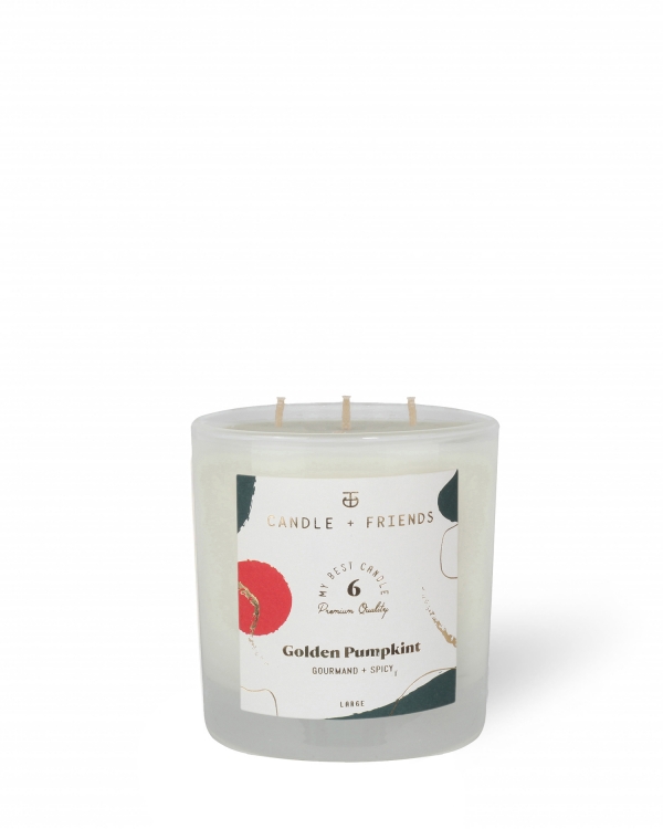 CANDLE+FRIENDS No.6 Golden Pumpkint Cam Mum - Large