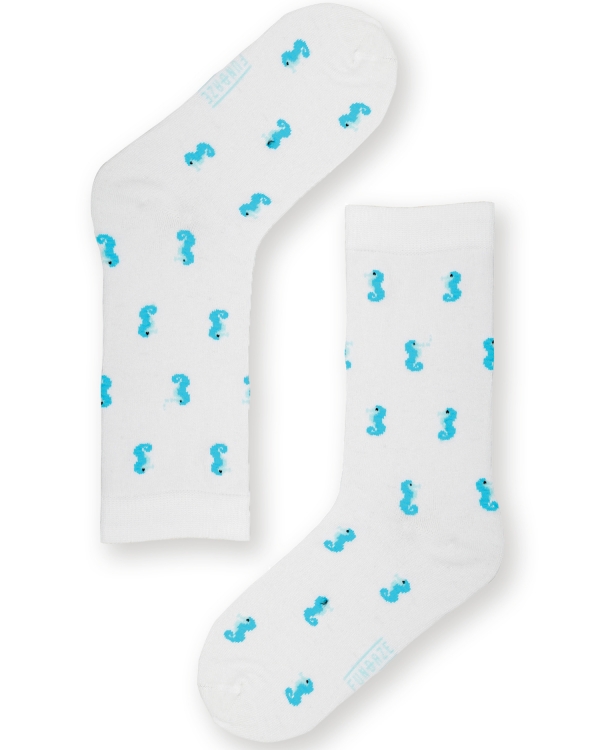 FUNDAZE Sea Horse Çorap 