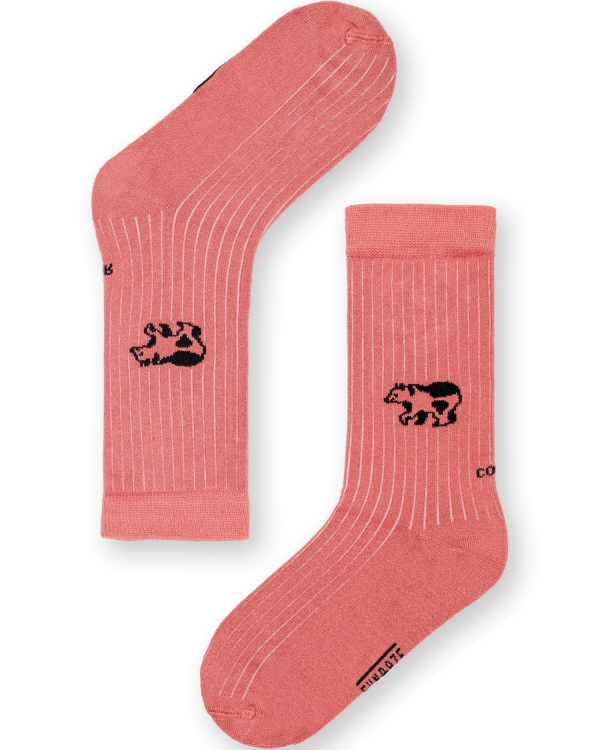 FUNDAZE Cow/Bear Çorap 