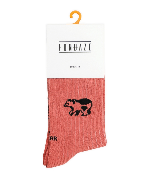 FUNDAZE Cow/Bear Çorap 