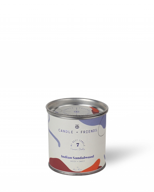 CANDLE+FRIENDS No.7 Indian Sandalwood Teneke Mum