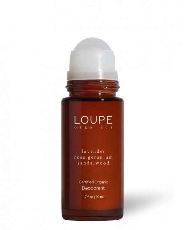 LOUPE ORGANICS DEO12 | Sertifikalı Organik Roll-on Deodorant | Lavanta • Itır Çiçeği • Sandal Ağacı