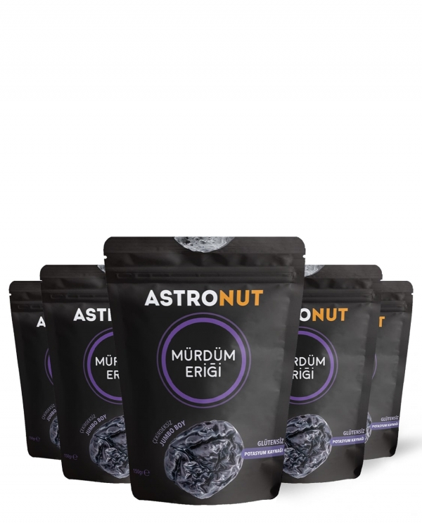 ASTRONUT Astronut Mürdüm Erik Çekirdeksiz Jumbo 150 Gr x 5 Adet