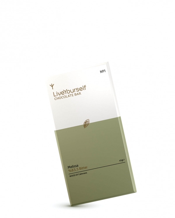 LIVEYOURSELF Melissa Chocolate Bar 40 gr