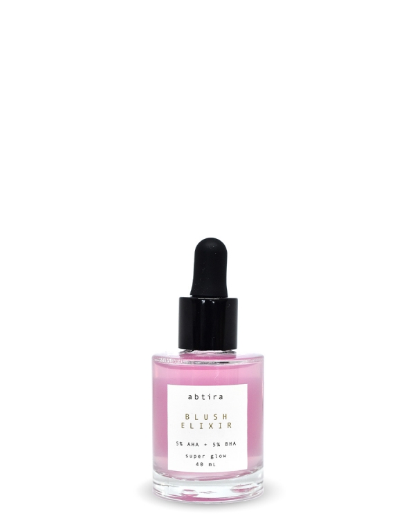 ABTIRA GARDEN Blush Elixir | güçlü aydınlatıcı + leke karşıtı iksir | %5 AHA + %5 BHA bombası 