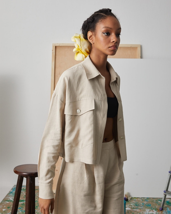 CHARM BY ARIN Natural Thar Jacket