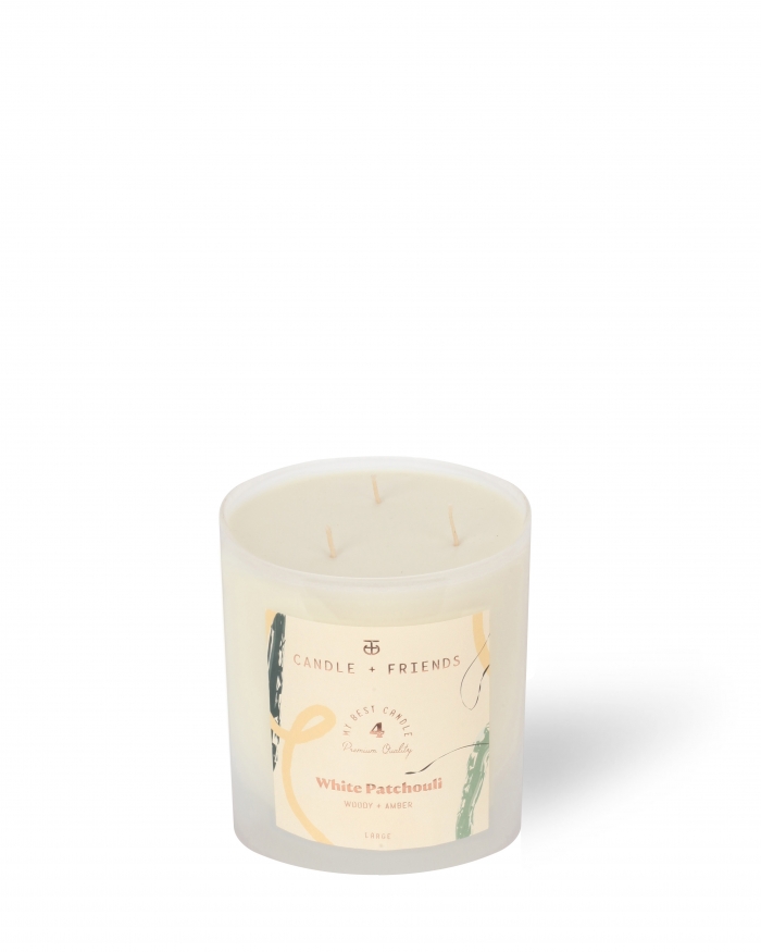 CANDLE+FRIENDS No.4 White Patchouli Cam Mum - Large