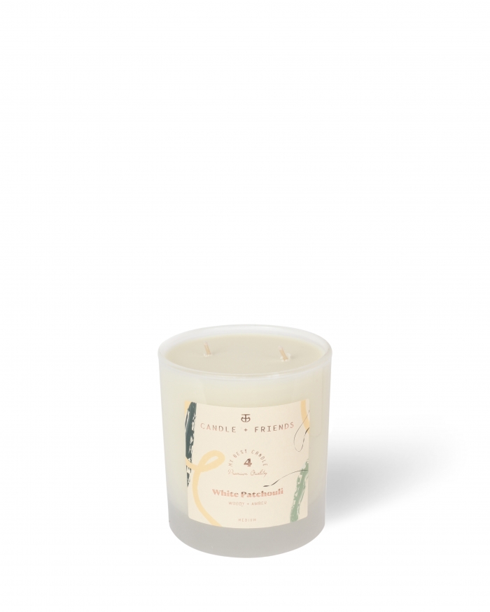 CANDLE+FRIENDS No.4 White Patchouli Cam Mum - Medium